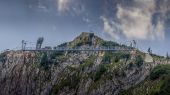 Hochkar Blick Auf D Hängebrücke U Skywalk